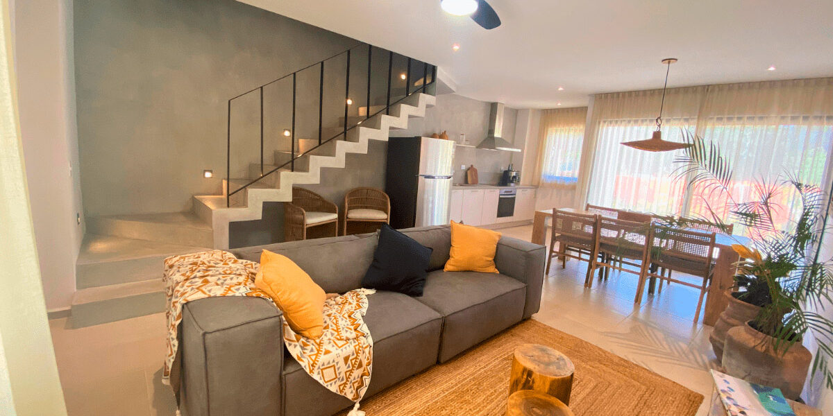 Townhouse en Tulum con rooftop y piscina