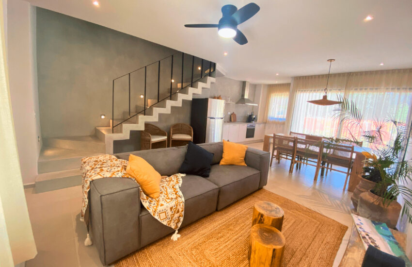 Townhouse en Tulum con rooftop y piscina